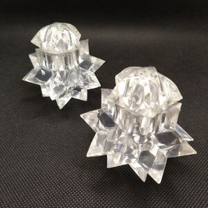 Acrylic Atomic Salt And Pepper Shakers